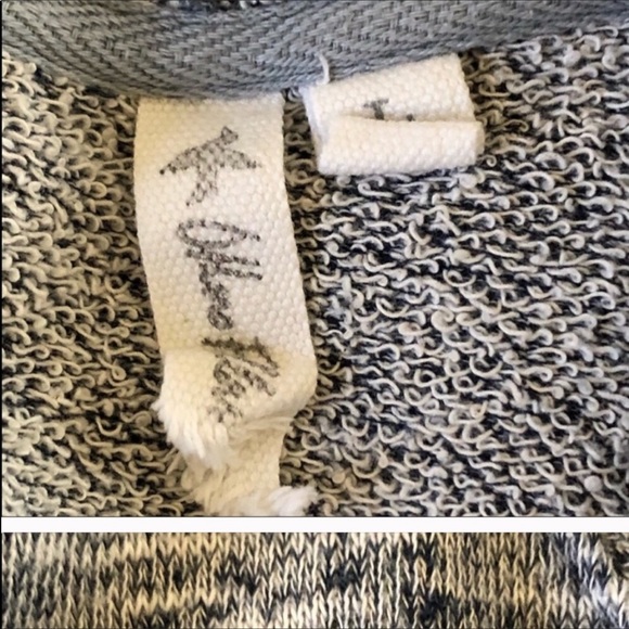 Hooded sweatshirt heathered blue - Picture 6 of 8